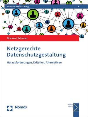 cover image of Netzgerechte Datenschutzgestaltung